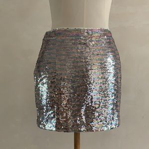 Pastel Rainbow 🌈 Sequin Mini Skirt